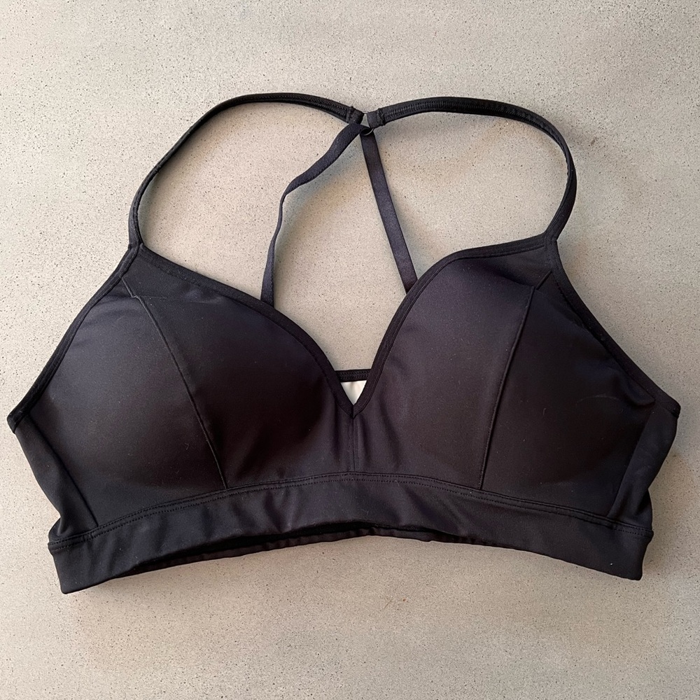 ATHLETA  Black Whatever Sports Bra